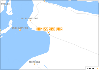 map of Komissarovka