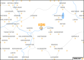 map of Kómi