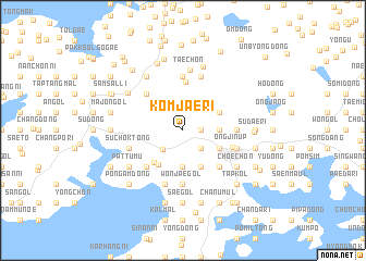 map of Komjae-ri