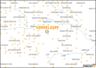 map of Kömmelgupf