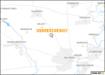 map of Kommercheskiy