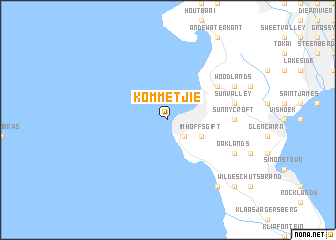 map of Kommetjie