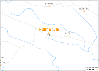 map of Kommetjie