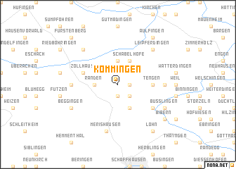 map of Kommingen