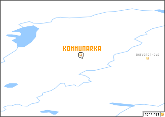 map of Kommunarka