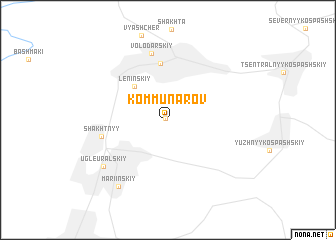 map of Kommunarov