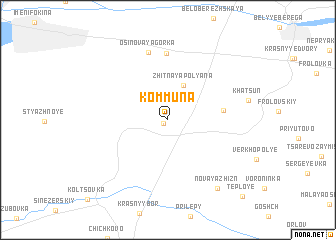 map of Kommuna