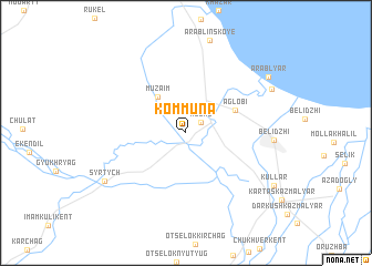 map of Kommuna