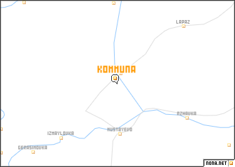 map of Kommuna