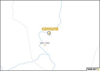 map of Kommuna