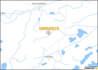 map of Kommunizm