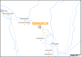 map of Kommunizm