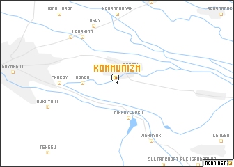 map of Kommunizm