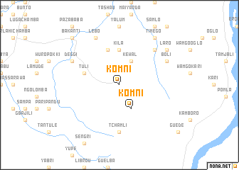 map of Komni