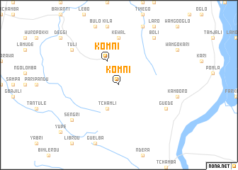 map of Komni