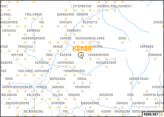 map of Komon