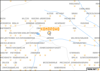 map of Komorowo