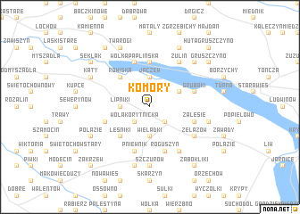 map of Komory