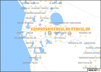 map of Kompansaintakulam