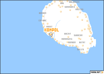 map of Kompol