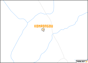 map of Kompongou