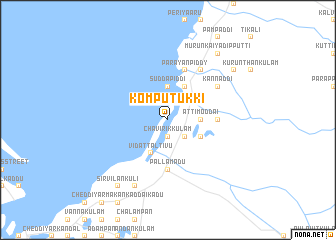 map of Komputukki