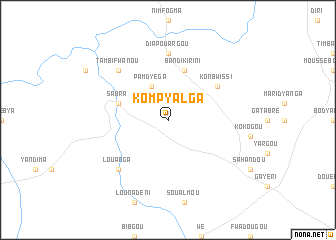 map of Kompyalga