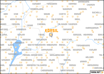 map of Komsil