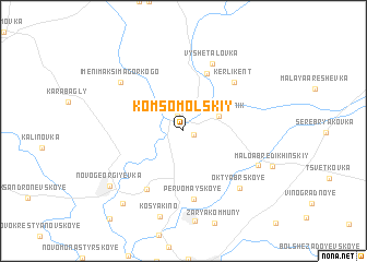 map of Komsomol\