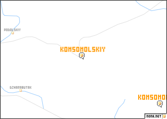 map of Komsomol\