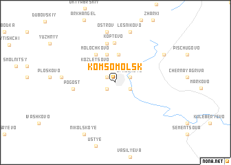 map of Komsomol\