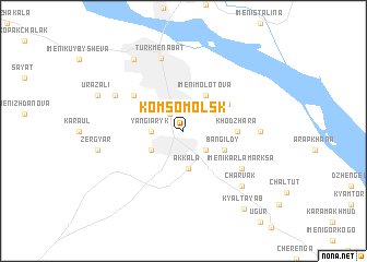 map of Komsomolʼsk