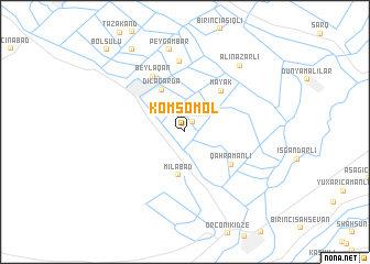 map of Komsomol