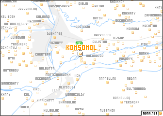 map of Komsomol