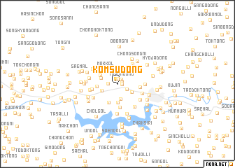 map of Kŏmsu-dong