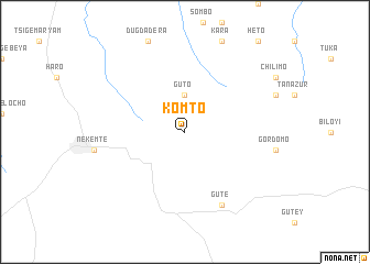 map of Komto