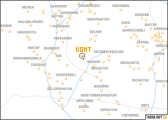 map of Komt