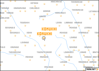 map of Komukhi