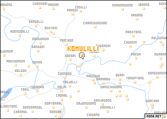 map of Komul il-li