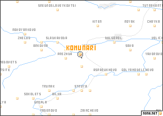 map of Komunari