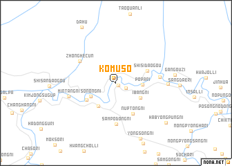 map of Komuso