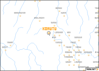 map of Komutu