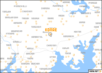 map of Konae