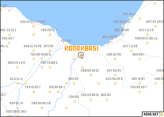 map of Konakbaşı