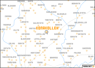 map of Konakolleh