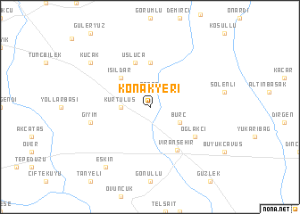 map of Konakyeri