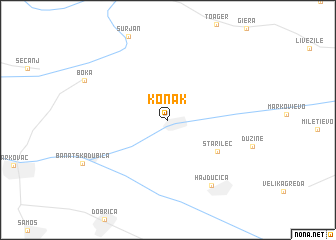 map of Konak