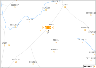 map of Konak