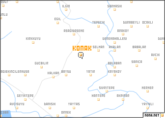 map of Konak