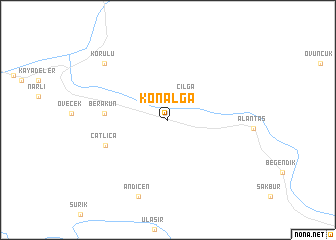 map of Konalga
